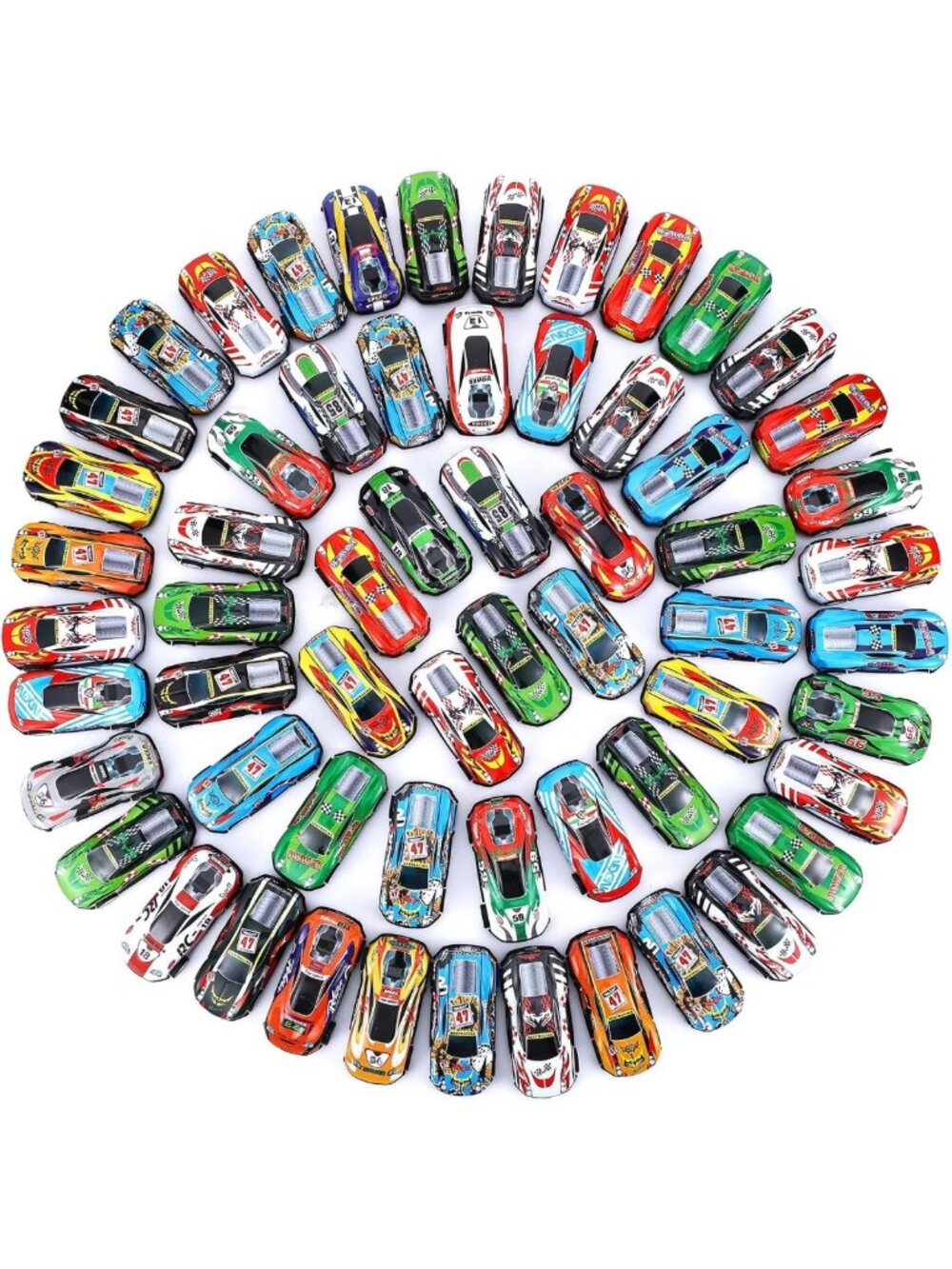 280 Pcs Mini Pull Back Cars - Fun Metal Race Vehicles for Kids, Party Favors